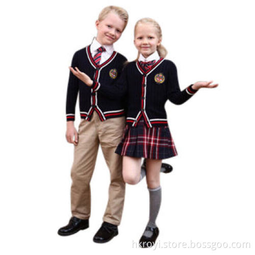 Boy's and girl's school uniforms, with logoNew